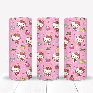 Cute Hello Kitty 20oz Tumbler, Girls Gift, Kids Cup